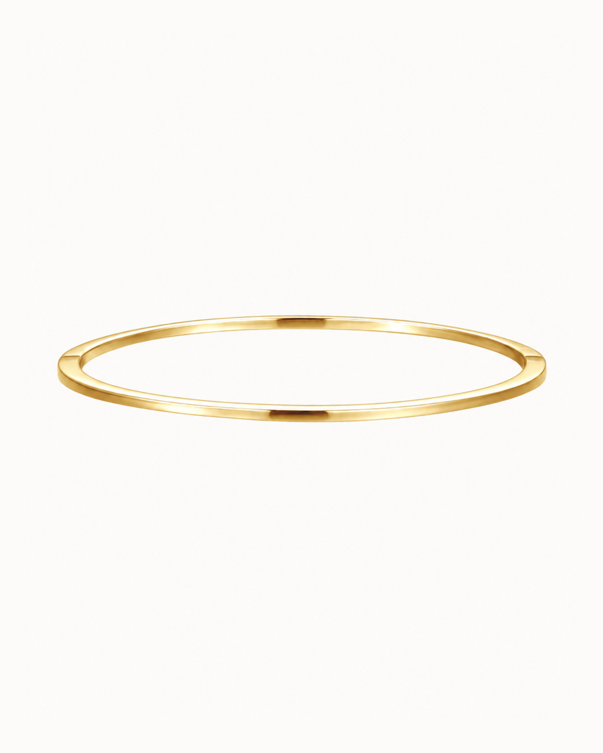 Alhena Bangle i 14K forgylt – minimalistisk og vannfast armbånd