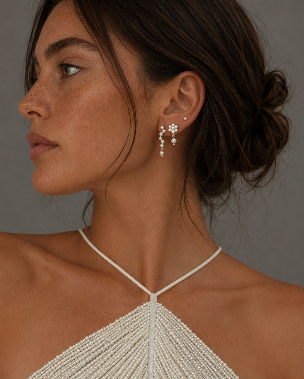 Azelea Ohrringe aus 925er Sterlingsilber aus der Tidal Blossom Kollektion