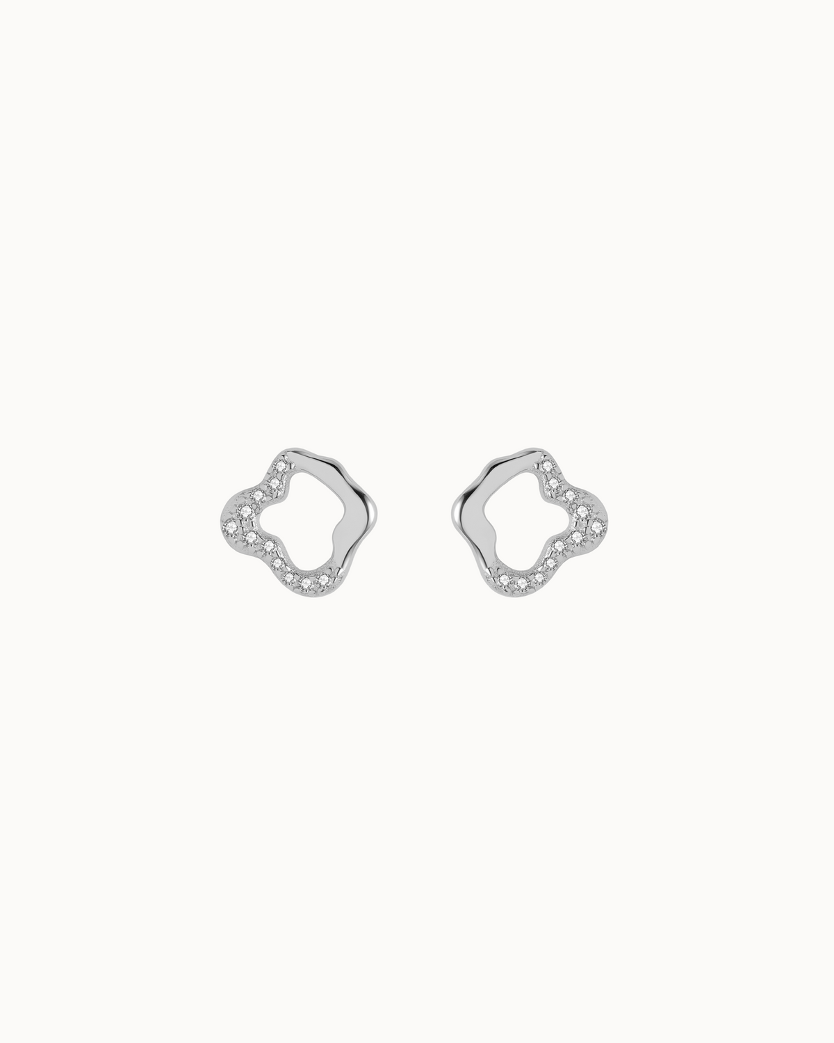 Libra Earrings i 925 sterlingsølv – større ørestik fra Stargazing kollektionen