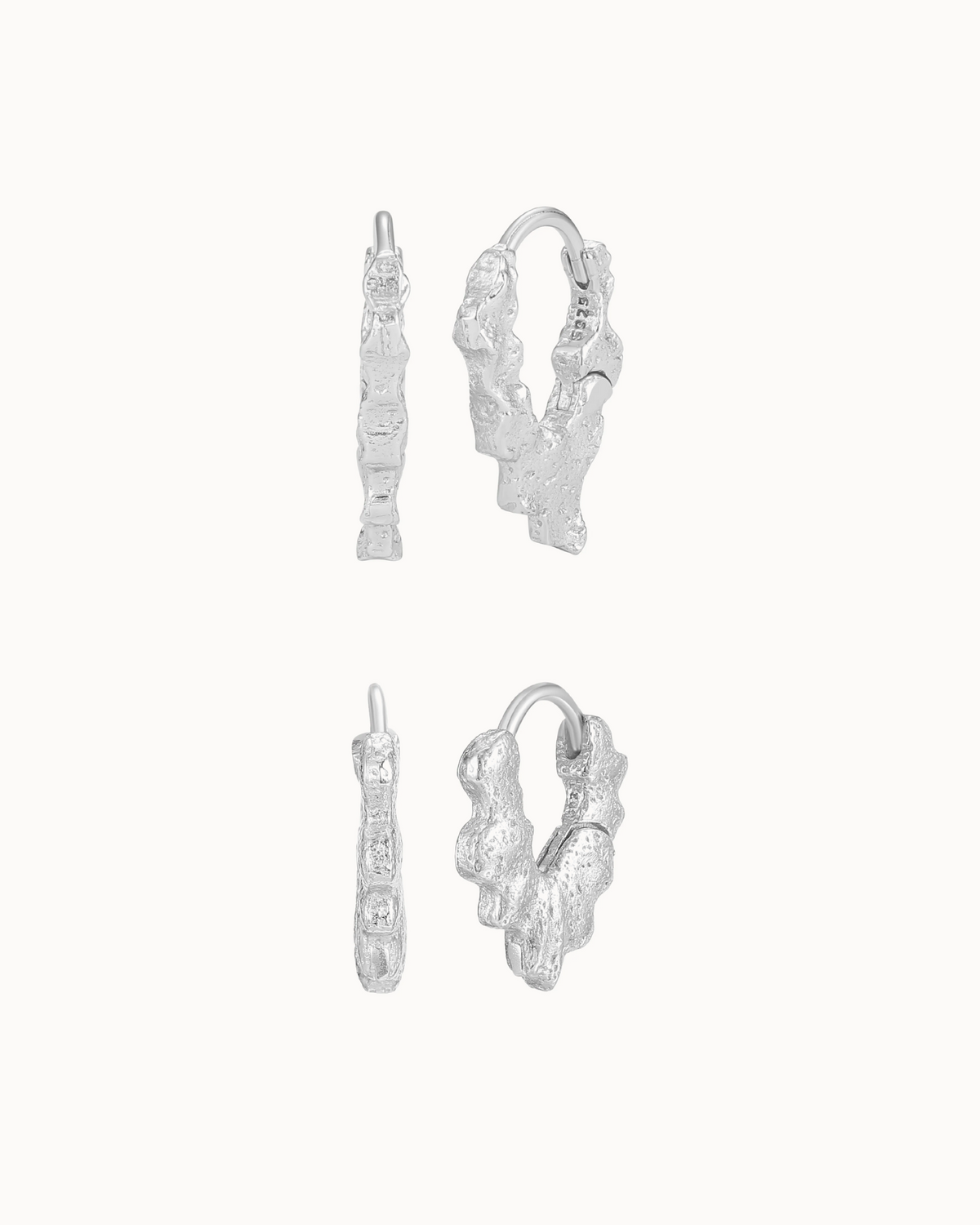 Nagaina & Nagini Gift Set i sølv – to par øreringe