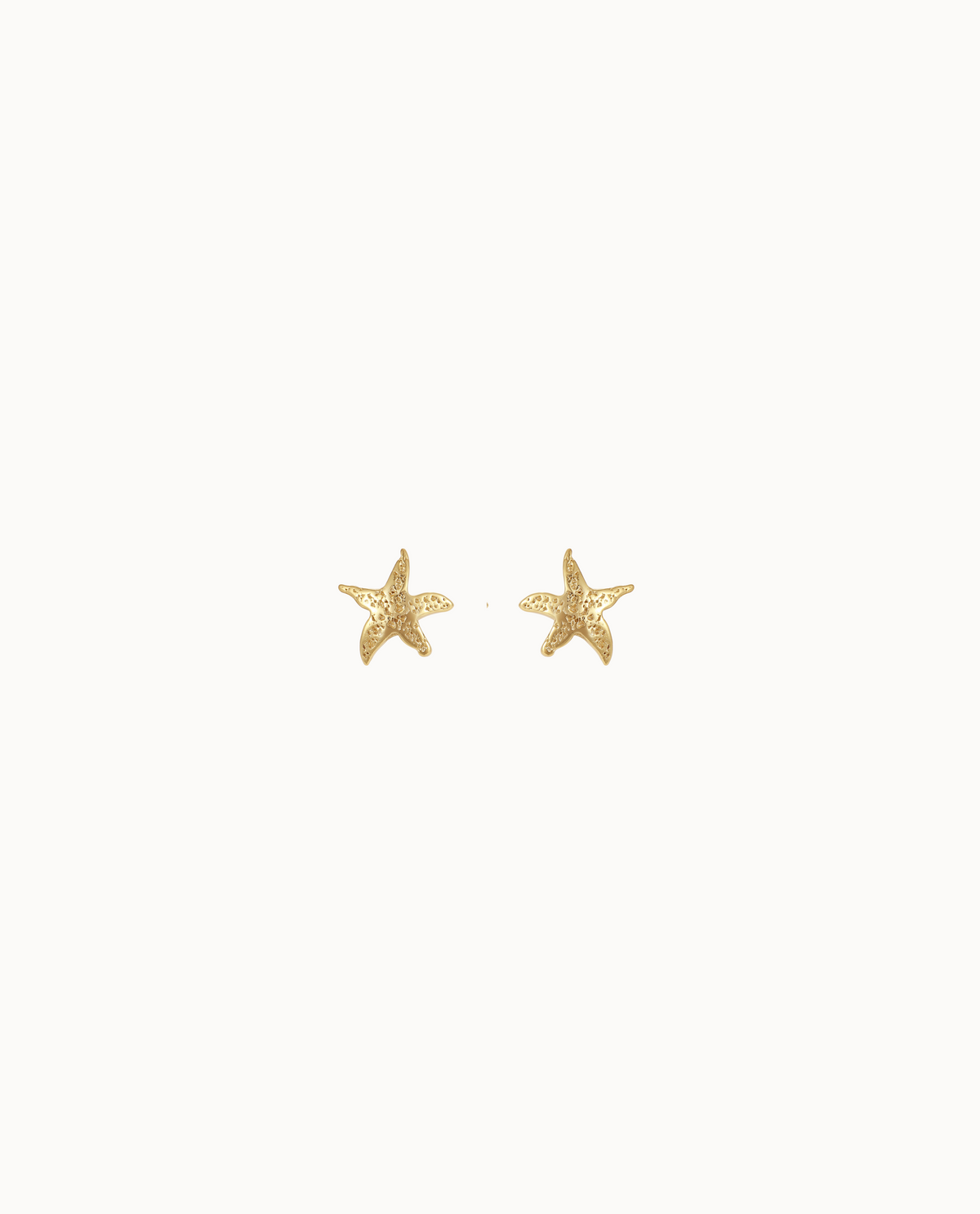 Tao Petite Studs – oorknopjes in de vorm van zeesterren in 18K verguld sterling zilver
