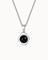 Cosmo Necklace - Silver-colored/Black