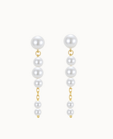 Evania Earrings - Forgyldt