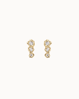 Nebula Petite Studs - Gold Plated