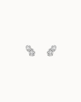 Nuvia Petite Studs - Silber