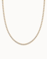 Oraya Tennis Necklace 2,5mm - Forgyldt