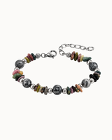 Stone Bracelet - Sølvfarvet/multi