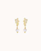 Ainoa Earrings - Forgyldt