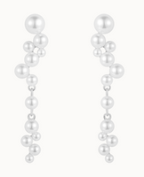 Amun Earrings - Silver