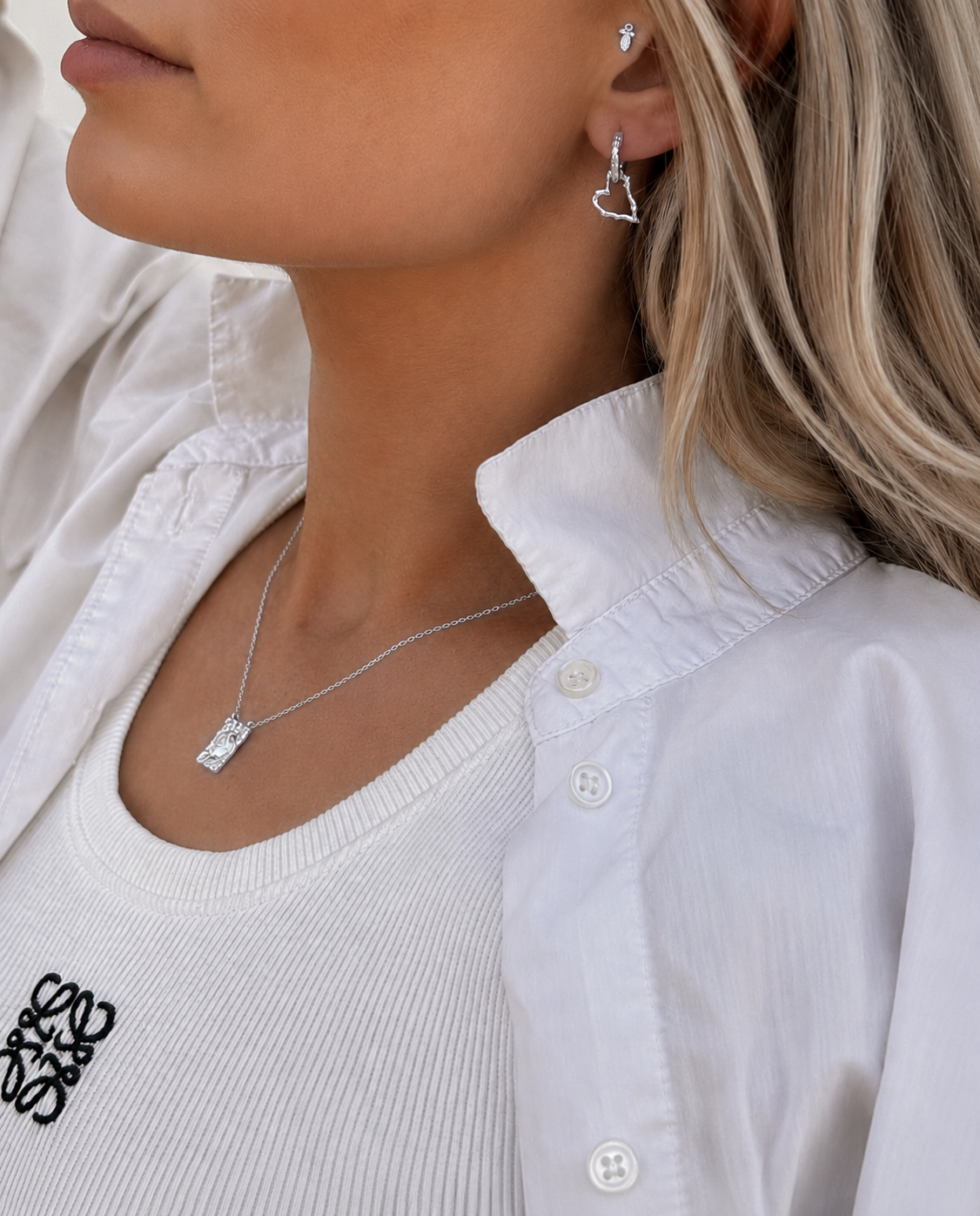 Aputi Earrings i sølv fra Coastal Dreams kollektionen