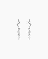 Aquarius Earrings - Zilver
