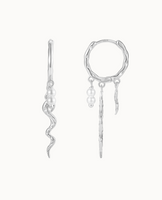 Delmar Earrings - Silver