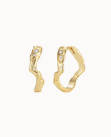 Elei Earrings - Forgyldt