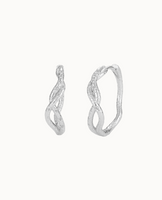 Fang Earrings - Silver