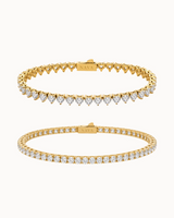 Lova & Oraya Tennis Gift Set - Verguld