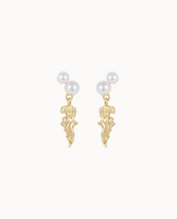 Lamia Earrings - Gold Plated