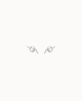 Lazuli Petite Studs - Zilver