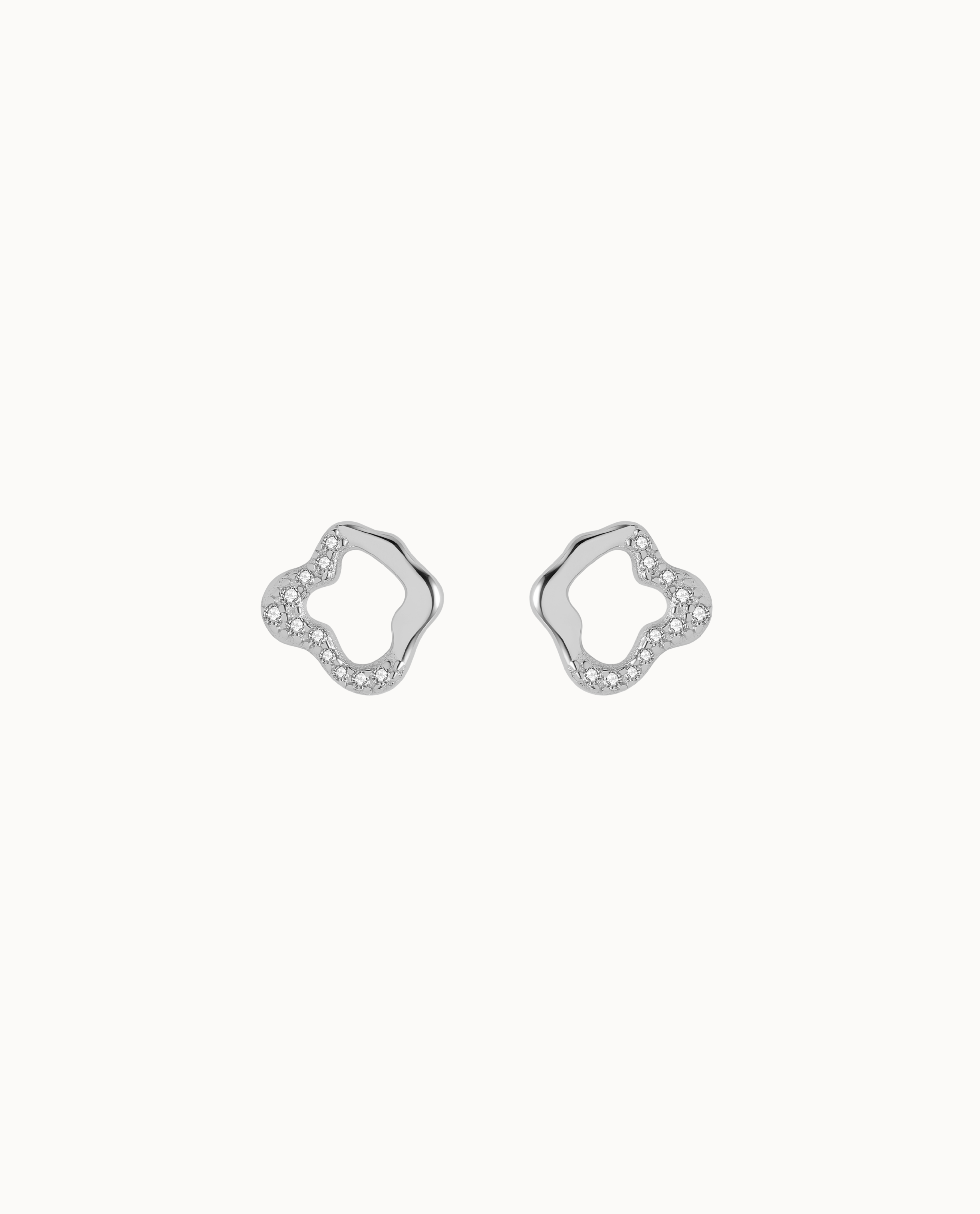 Libra Earrings i 925 sterlingsølv – større ørestik fra Stargazing kollektionen