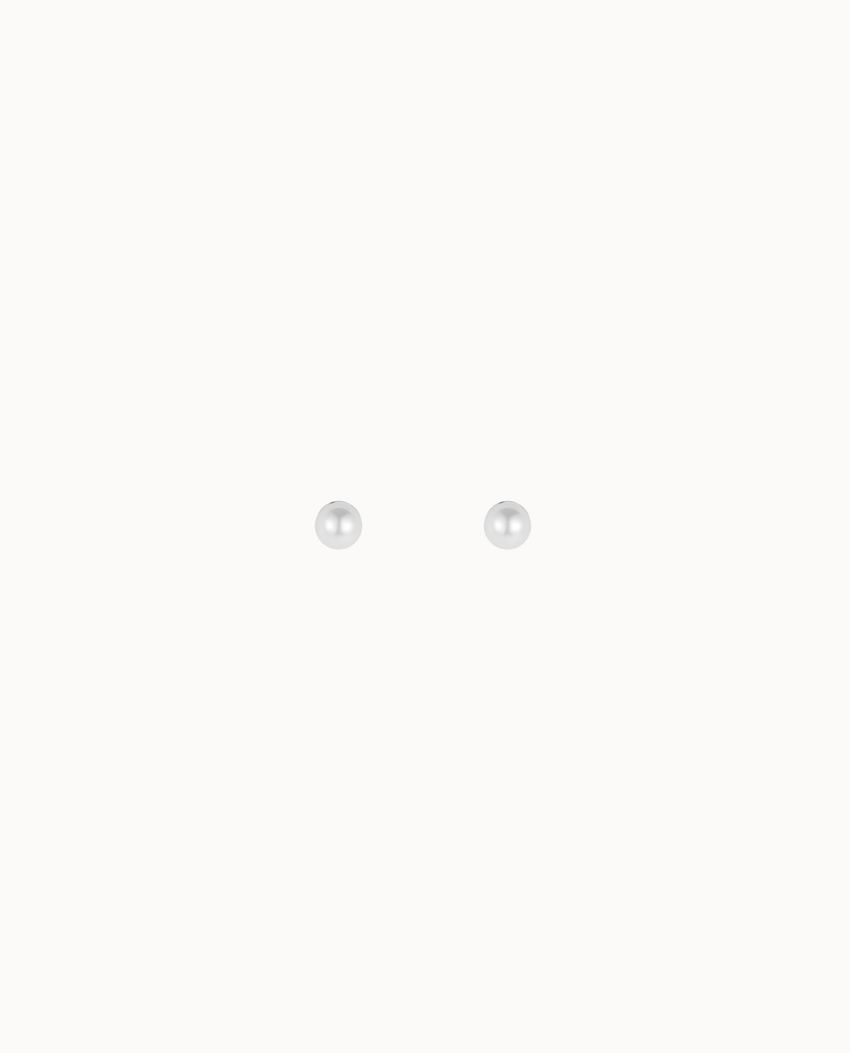 Lily Petite Studs in 925 sterling zilver – piepkleine parel-oorknopjes