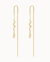 Mamba Earrings - Gold Plated
