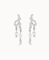 Pavati Earrings - Silver 