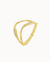 Sena Ring - Forgyldt