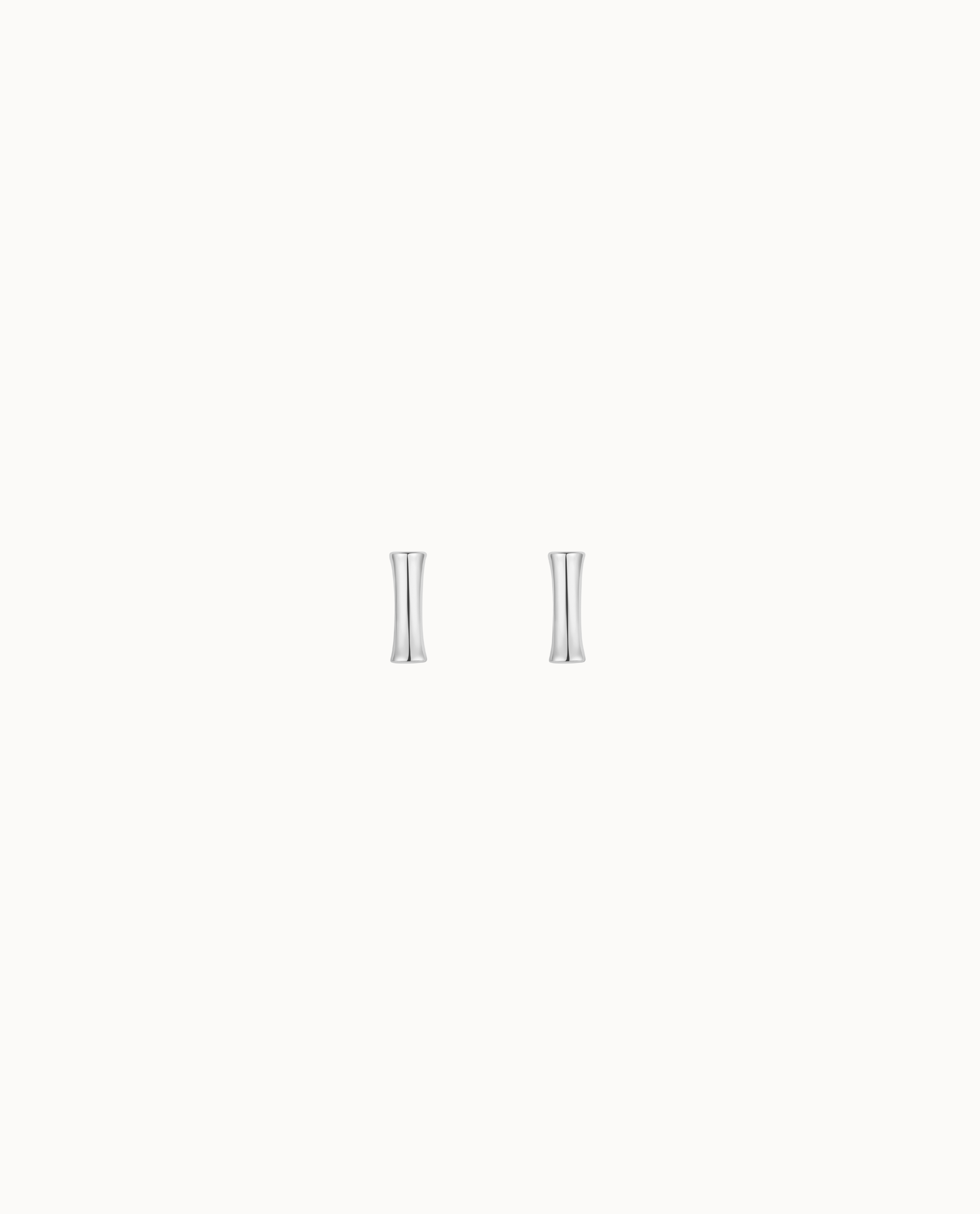 Shan Petite Studs in 925 sterling zilver – kleine oorknopjes geïnspireerd op bamboe