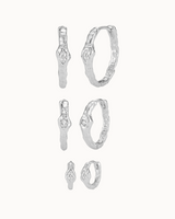 Horus, Montu & Nepit Gift Set - Zilver