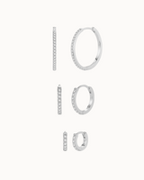 Aquila Earrings Stack Set - Zilver